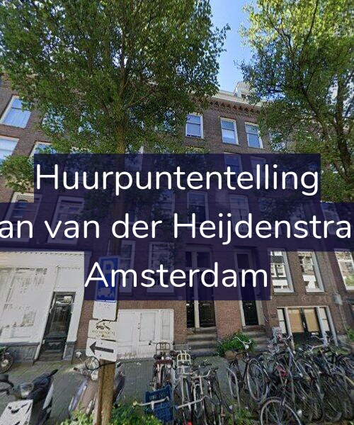 Foto gevel Huurpuntentelling voor Eerste Jan van der Heijdenstraat 82-H, Amsterdam