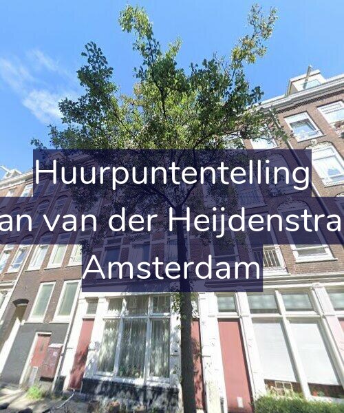 Foto gevel Huurpuntentelling voor Eerste Jan van der Heijdenstraat 31-D, Amsterdam