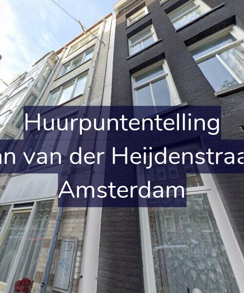 Foto gevel Huurpuntentelling voor Eerste Jan van der Heijdenstraat 153-D, Amsterdam