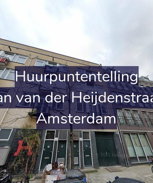 Foto gevel Huurpuntentelling voor Eerste Jan van der Heijdenstraat 121-L, Amsterdam
