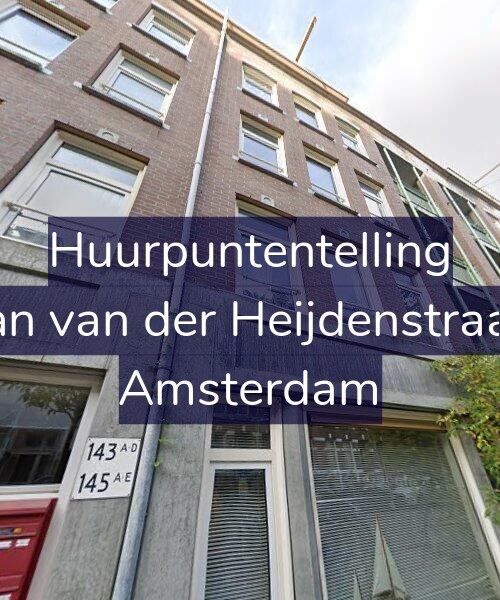 Foto gevel Huurpuntentelling voor Eerste Jan van der Heijdenstraat 143-C, Amsterdam