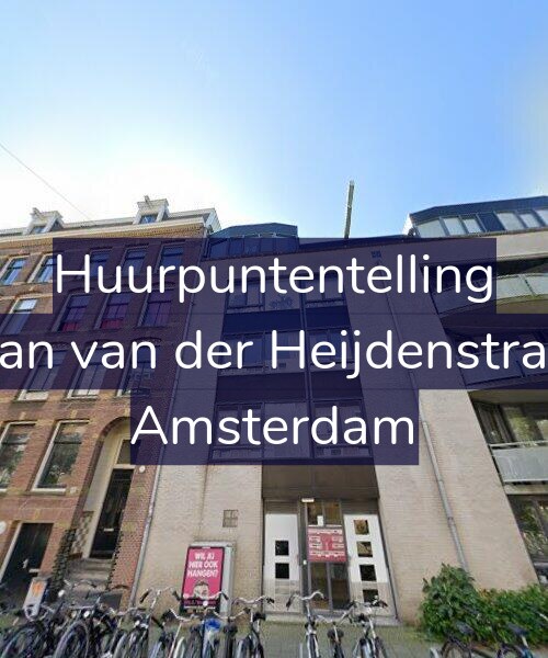 Foto gevel Huurpuntentelling voor Eerste Jan van der Heijdenstraat 60-C, Amsterdam