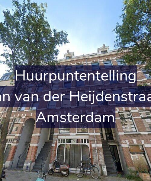 Foto gevel Huurpuntentelling voor Eerste Jan van der Heijdenstraat 46-3A, Amsterdam