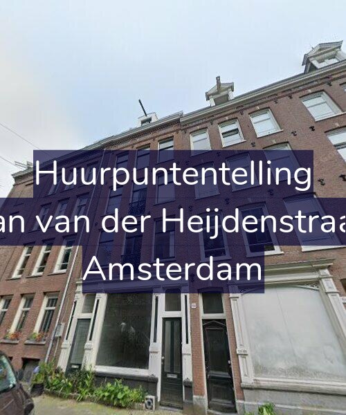 Foto gevel Huurpuntentelling voor Eerste Jan van der Heijdenstraat 156-2, Amsterdam