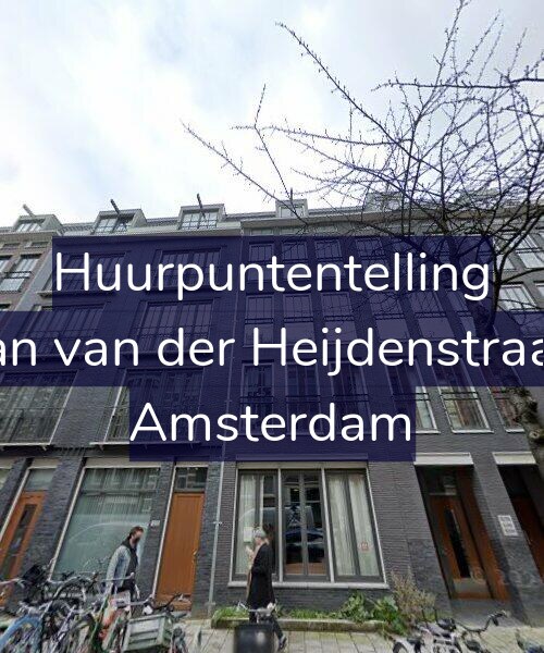 Foto gevel Huurpuntentelling voor Eerste Jan van der Heijdenstraat 127-B, Amsterdam