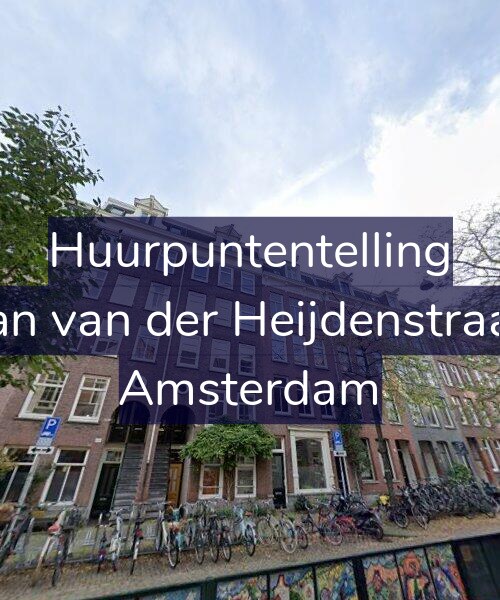 Foto gevel Huurpuntentelling voor Eerste Jan van der Heijdenstraat 142-4, Amsterdam