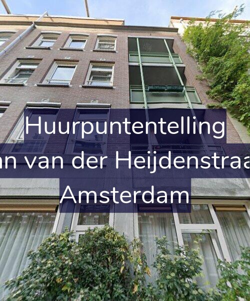 Foto gevel Huurpuntentelling voor Eerste Jan van der Heijdenstraat 149-A, Amsterdam