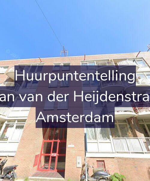 Foto gevel Huurpuntentelling voor Eerste Jan van der Heijdenstraat 93-A, Amsterdam