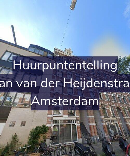 Foto gevel Huurpuntentelling voor Eerste Jan van der Heijdenstraat 48-H, Amsterdam