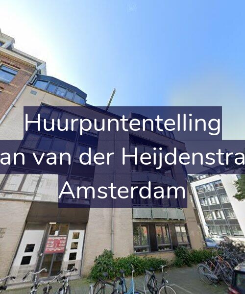 Foto gevel Huurpuntentelling voor Eerste Jan van der Heijdenstraat 58-E, Amsterdam