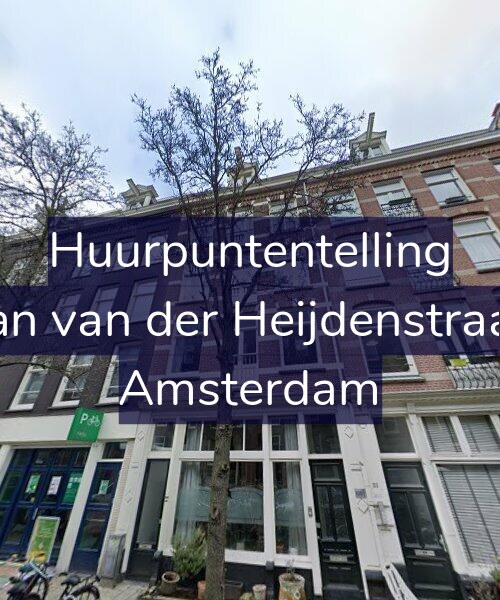 Foto gevel Huurpuntentelling voor Eerste Jan van der Heijdenstraat 109-2, Amsterdam