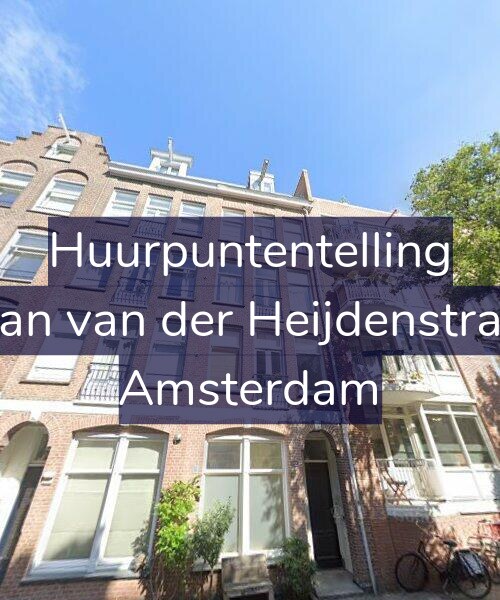 Foto gevel Huurpuntentelling voor Eerste Jan van der Heijdenstraat 55-3, Amsterdam