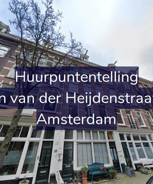 Foto gevel Huurpuntentelling voor Eerste Jan van der Heijdenstraat 111-1A, Amsterdam