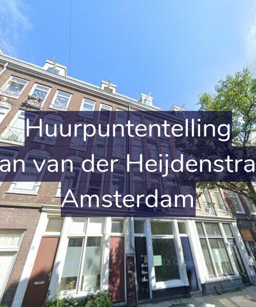 Foto gevel Huurpuntentelling voor Eerste Jan van der Heijdenstraat 41-C, Amsterdam