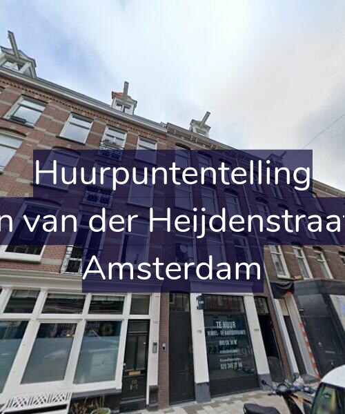 Foto gevel Huurpuntentelling voor Eerste Jan van der Heijdenstraat 115-3V, Amsterdam