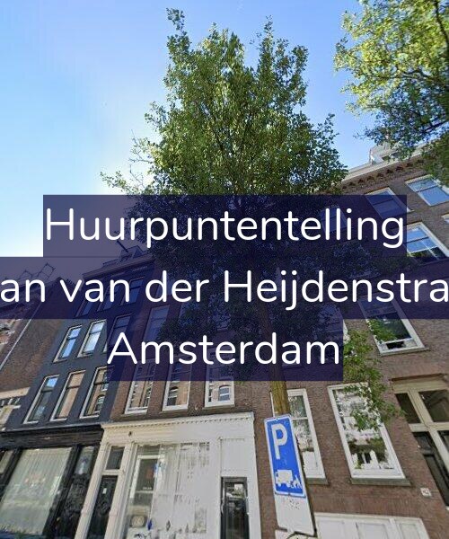 Foto gevel Huurpuntentelling voor Eerste Jan van der Heijdenstraat 84-2, Amsterdam