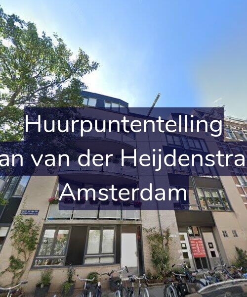 Foto gevel Huurpuntentelling voor Eerste Jan van der Heijdenstraat 52-D, Amsterdam
