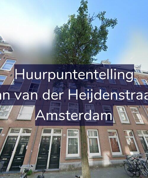 Foto gevel Huurpuntentelling voor Eerste Jan van der Heijdenstraat 28-2A, Amsterdam