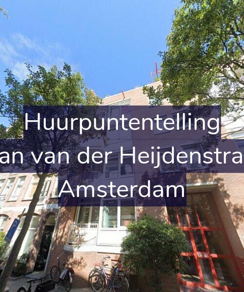 Foto gevel Huurpuntentelling voor Eerste Jan van der Heijdenstraat 77-A, Amsterdam
