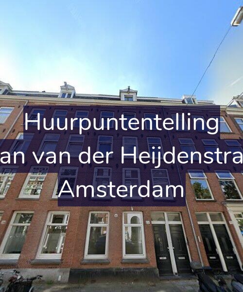 Foto gevel Huurpuntentelling voor Eerste Jan van der Heijdenstraat 22-4, Amsterdam