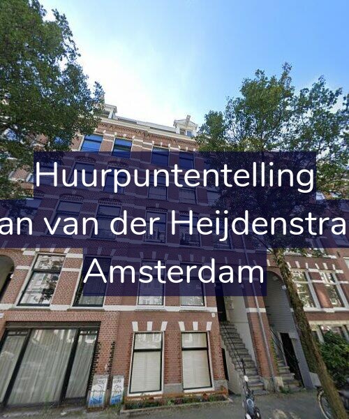 Foto gevel Huurpuntentelling voor Eerste Jan van der Heijdenstraat 34-D, Amsterdam