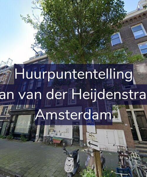 Foto gevel Huurpuntentelling voor Eerste Jan van der Heijdenstraat 84-H, Amsterdam