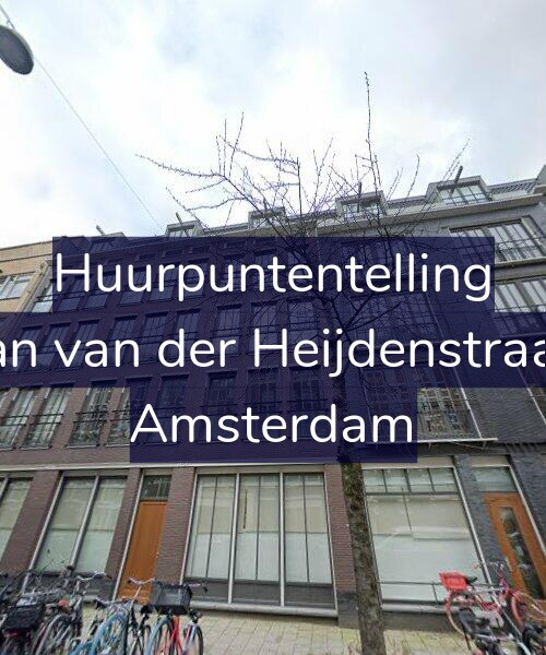Foto gevel Huurpuntentelling voor Eerste Jan van der Heijdenstraat 131-C, Amsterdam