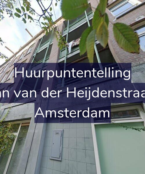 Foto gevel Huurpuntentelling voor Eerste Jan van der Heijdenstraat 143-D, Amsterdam