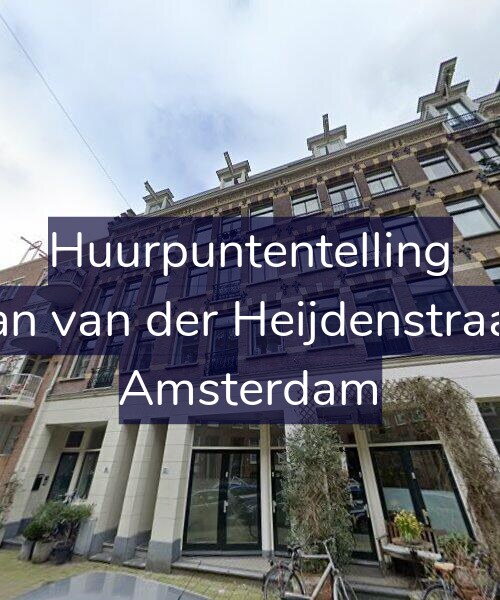 Foto gevel Huurpuntentelling voor Eerste Jan van der Heijdenstraat 101-3, Amsterdam