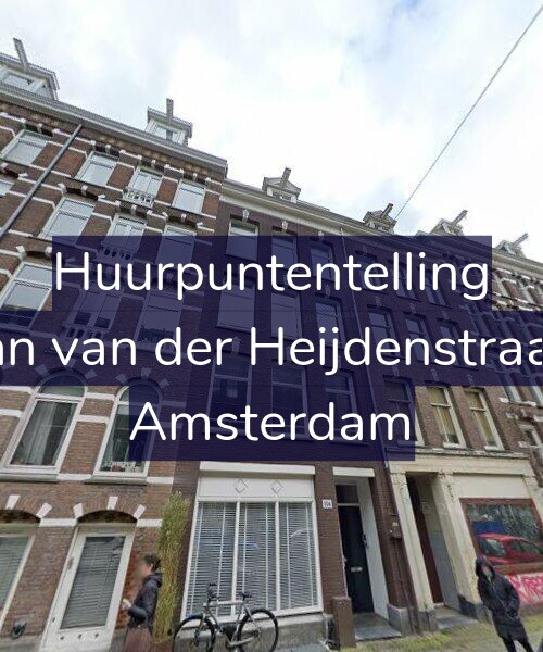 Foto gevel Huurpuntentelling voor Eerste Jan van der Heijdenstraat 104-H, Amsterdam