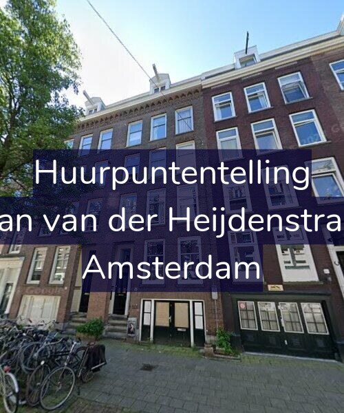 Foto gevel Huurpuntentelling voor Eerste Jan van der Heijdenstraat 80-H, Amsterdam