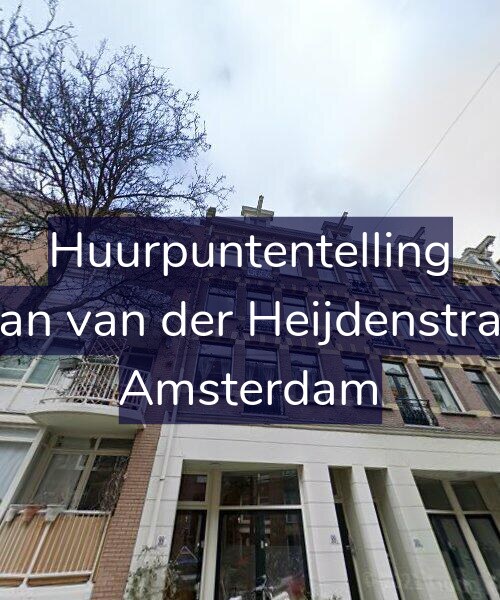 Foto gevel Huurpuntentelling voor Eerste Jan van der Heijdenstraat 99-2, Amsterdam