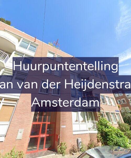 Foto gevel Huurpuntentelling voor Eerste Jan van der Heijdenstraat 83-B, Amsterdam
