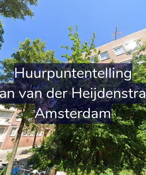 Foto gevel Huurpuntentelling voor Eerste Jan van der Heijdenstraat 85-C, Amsterdam