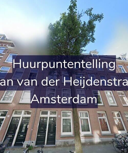 Foto gevel Huurpuntentelling voor Eerste Jan van der Heijdenstraat 28-4, Amsterdam