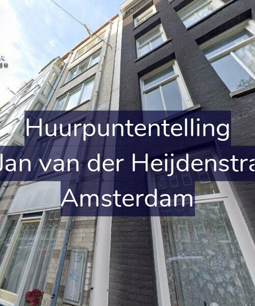 Foto gevel Huurpuntentelling voor Eerste Jan van der Heijdenstraat 155, Amsterdam