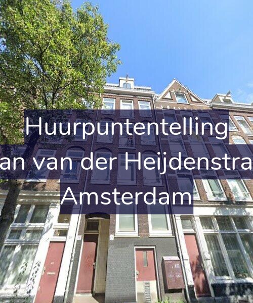 Foto gevel Huurpuntentelling voor Eerste Jan van der Heijdenstraat 29-B, Amsterdam