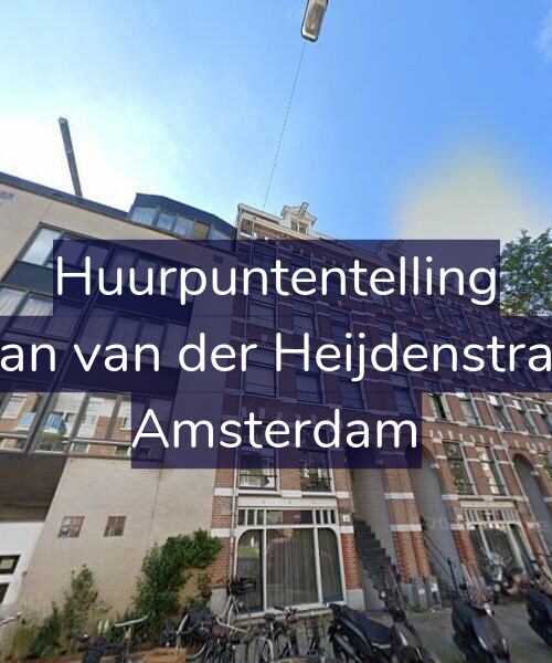 Foto gevel Huurpuntentelling voor Eerste Jan van der Heijdenstraat 48-5, Amsterdam
