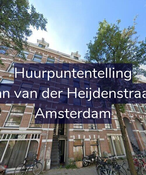 Foto gevel Huurpuntentelling voor Eerste Jan van der Heijdenstraat 44-2V, Amsterdam
