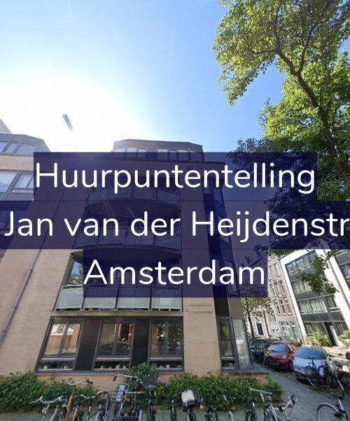 Foto gevel Huurpuntentelling voor Eerste Jan van der Heijdenstraat 56, Amsterdam