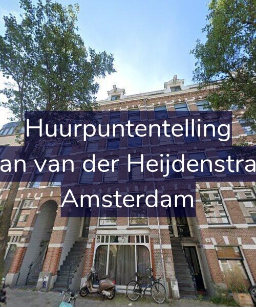 Foto gevel Huurpuntentelling voor Eerste Jan van der Heijdenstraat 46-5, Amsterdam