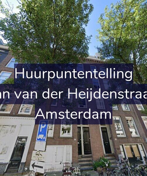 Foto gevel Huurpuntentelling voor Eerste Jan van der Heijdenstraat 82-1V, Amsterdam