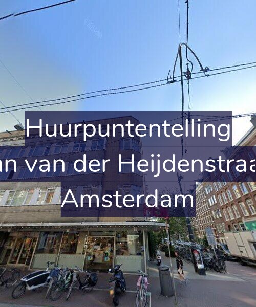Foto gevel Huurpuntentelling voor Eerste Jan van der Heijdenstraat 119-A, Amsterdam