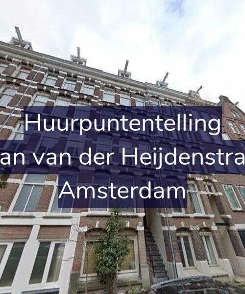 Foto gevel Huurpuntentelling voor Eerste Jan van der Heijdenstraat 96-1, Amsterdam