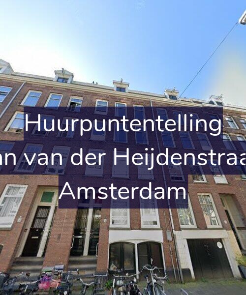 Foto gevel Huurpuntentelling voor Eerste Jan van der Heijdenstraat 72-3A, Amsterdam