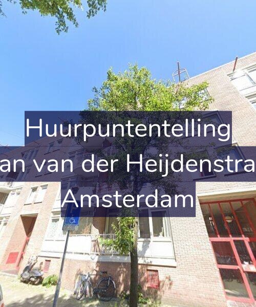 Foto gevel Huurpuntentelling voor Eerste Jan van der Heijdenstraat 95-B, Amsterdam