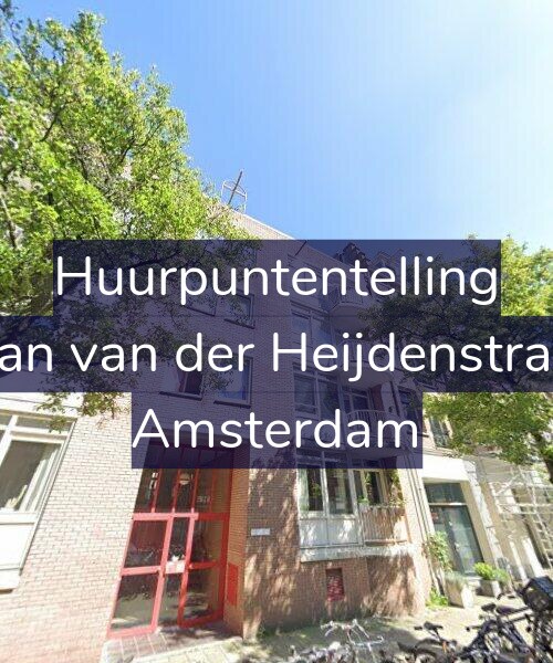 Foto gevel Huurpuntentelling voor Eerste Jan van der Heijdenstraat 97-A, Amsterdam