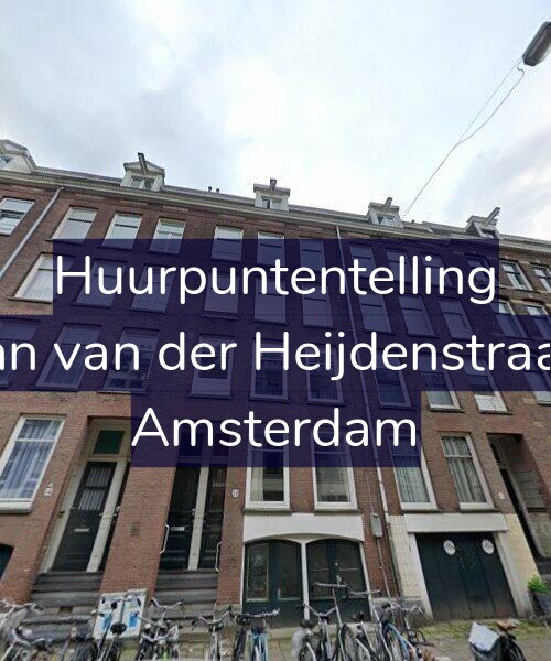 Foto gevel Huurpuntentelling voor Eerste Jan van der Heijdenstraat 72-2V, Amsterdam