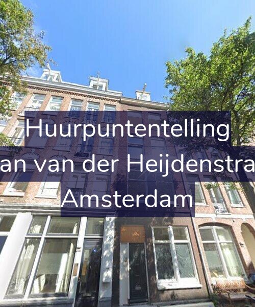 Foto gevel Huurpuntentelling voor Eerste Jan van der Heijdenstraat 45-E, Amsterdam