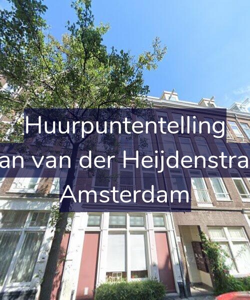 Foto gevel Huurpuntentelling voor Eerste Jan van der Heijdenstraat 33-G, Amsterdam